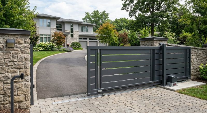 Driveway Gate Installation in Franklin, TN