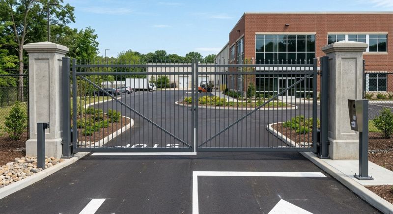 Commercial Gate Installation in Annapolis, MD