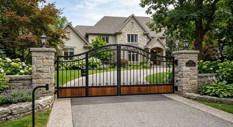 Driveway Fence Installation in Franklin, TN