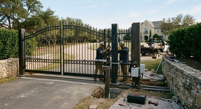 Gate Entry System Installation in Naperville, IL