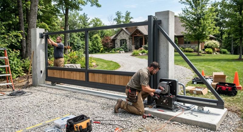 Gate Entry System Installation in Clermont, FL