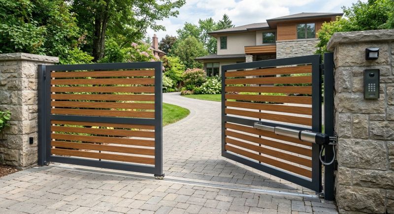 Motorized Gate Installation in Seattle, WA